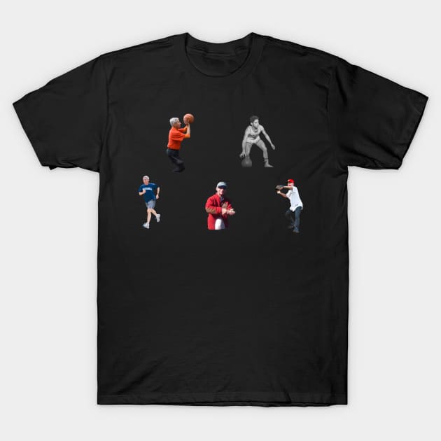 Dr. Fauci The Athlete T-Shirt by GrellenDraws